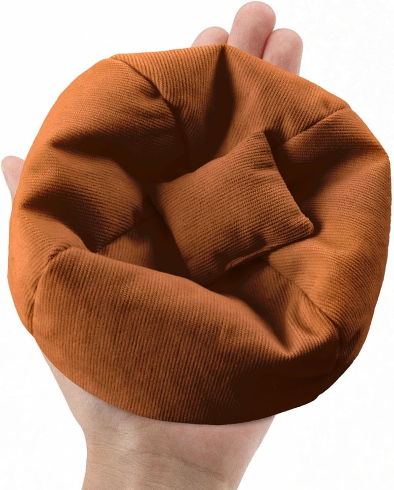 Walant Doll Car Seat Compatible with Labubu, Handmade Bean Bag Chair for 15-17cm Doll, Anti-Slip Bottom, Cute Doll Accessories for Display, Fans&Collectors Gifts, Durable Corduroy Fabric (Coffee) - Image 5